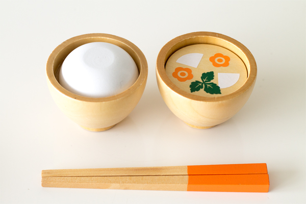 ごはん大盛とお吸い物